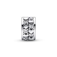 Charm Pandora Donna Pandora Moments in Argento Zirconia 792235C01 - 792235C01